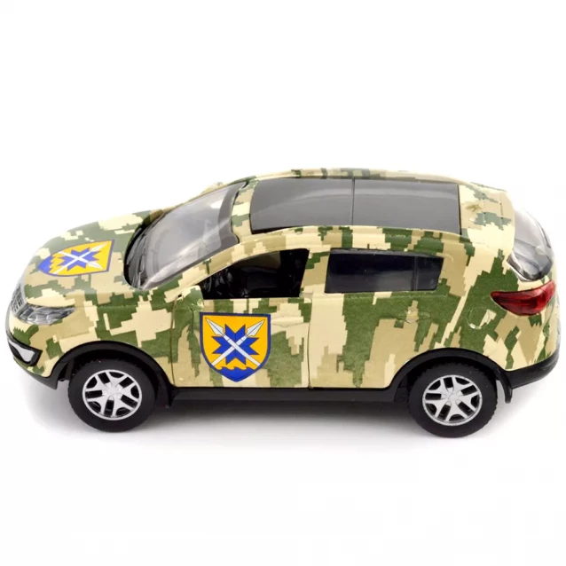 Автомодель TechnoDrive Шеврони Героїв Kia Sportage R 56 ОМПБр (250362M) - 2