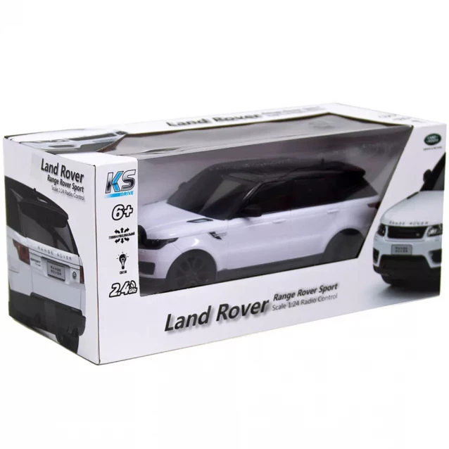 Автомобиль KS Drive Land Rover Range Rover Sport 1:24 на радиоуправлении белый (124GRRW) - 10