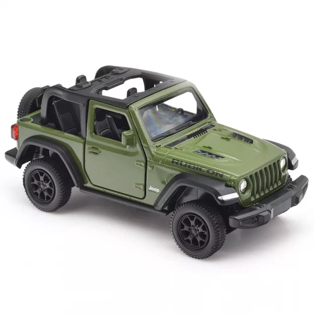 Автомодель TechnoDrive Jeep Wrangler Rubicon 2021 зеленый (250339U) - 6