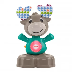 Інтерактивна іграшка Fisher Price серії Linkimals Веселий лось (укр.) (GXR01) дитяча іграшка