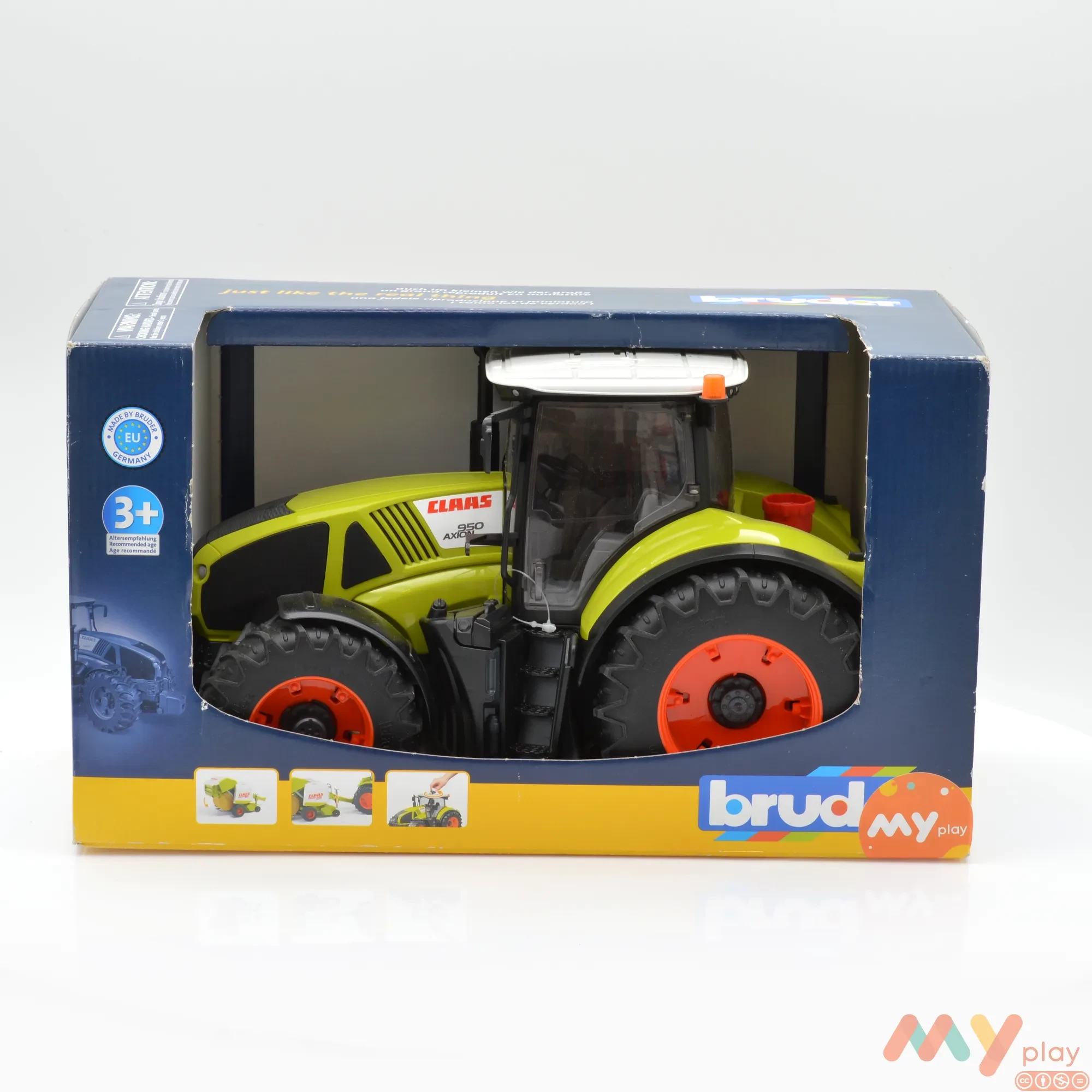 Машинка іграшкова - трактор Claas Axion 950 - ФОТО в 360° - 1