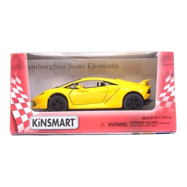 Kinsmart машина металлическая инерционная Lamborghini Sesto Elemento - 1