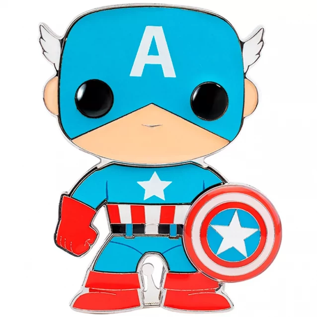 Пін FUNKO POP! Marvel Капітан Америка (MVPP0008) - 1