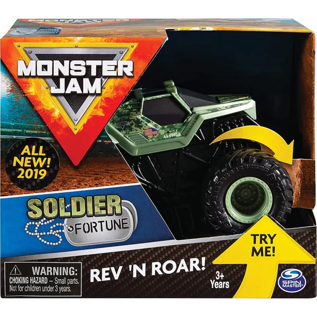 Іграшка машинка Monster Jam 1:43 арт. 6044990, 4 в асор., у коробці 12,5*15,2*10 см - 1