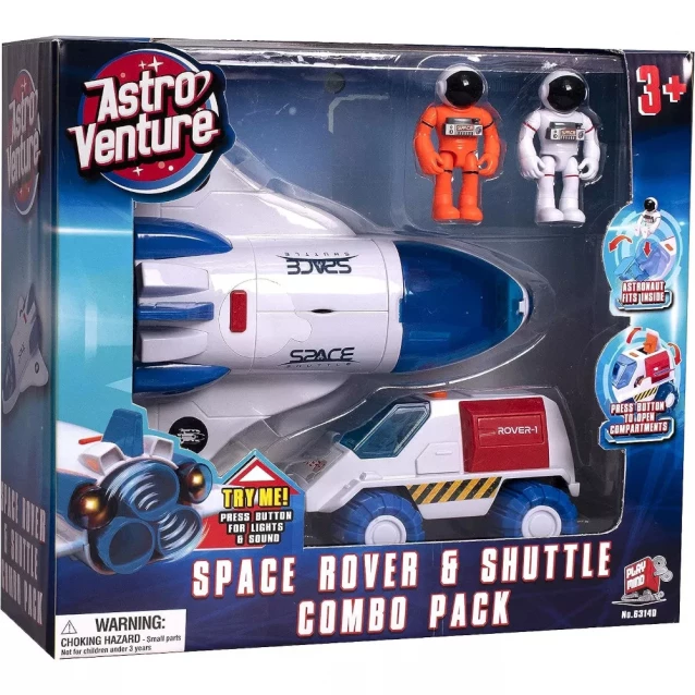 Ігровий набір Astro Venture Космічний ровер та шатл (63140) - 1