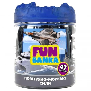 Ігровий набір Fun Banka Повітряно-морські сили (320001-UA) дитяча іграшка