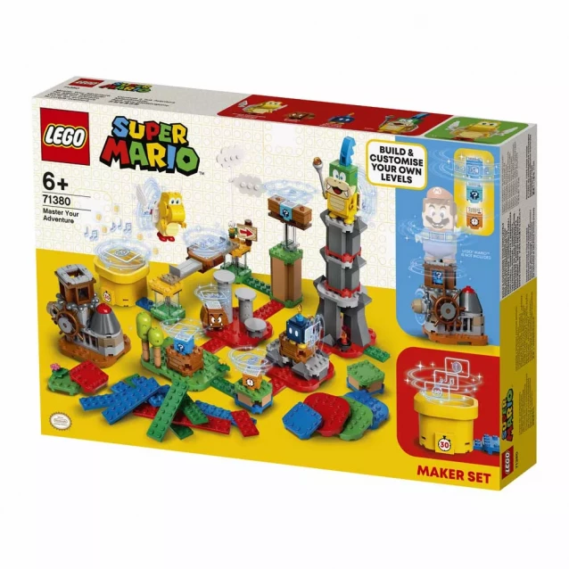 Конструктор Lego Super Mario Створи власну пригоду. Творчий набір (71380) - 1