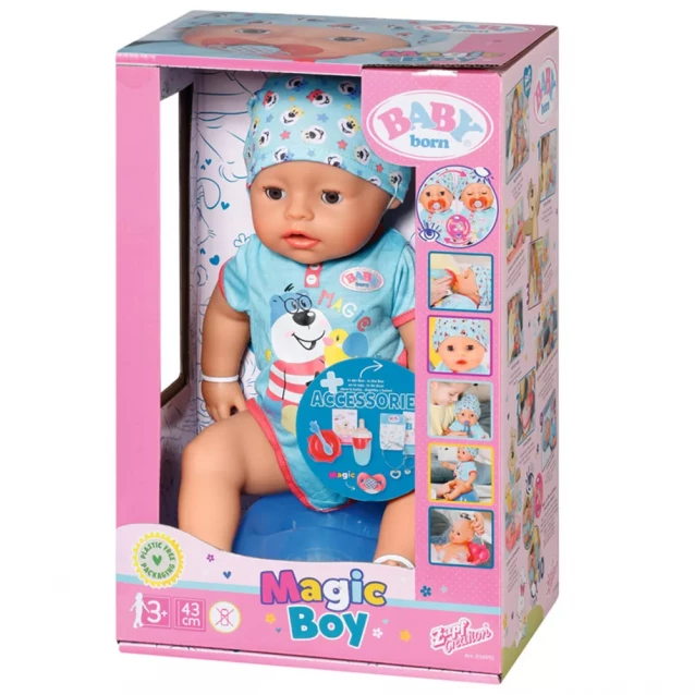 Кукла Baby Born Очаровательный мальчик 43 см (834992) - 10