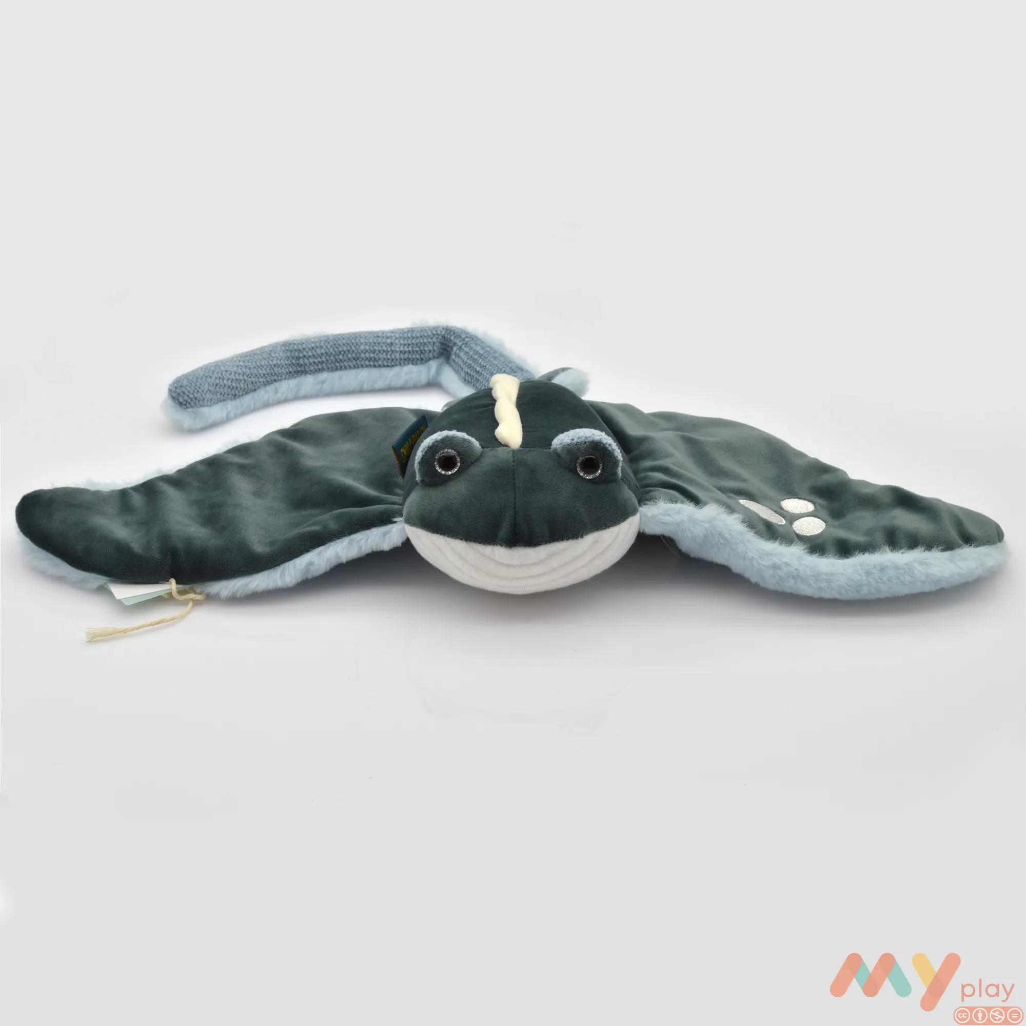 М'яка іграшка Doudou Морський скат 40 см (HO3031) - ФОТО в 360° - 1
