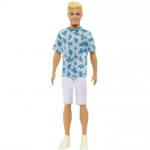 Лялька Barbie Модник Кен у футболці з кактусами (HJT10)  лялька Барбі