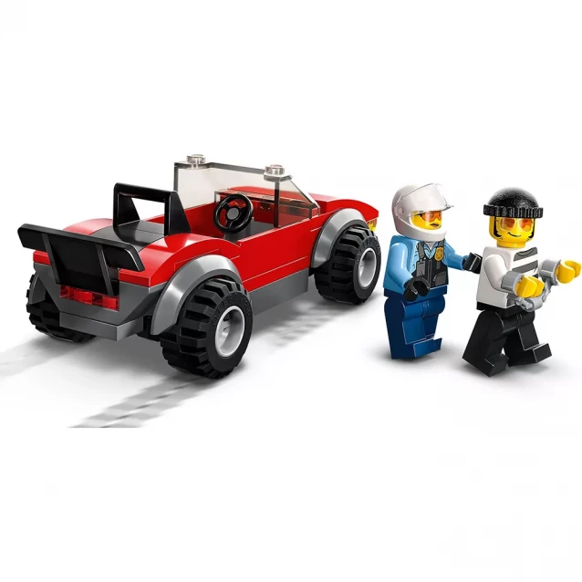 Конструктор LEGO City Переслідування автомобіля на поліцейському мотоциклі (60392) - 5