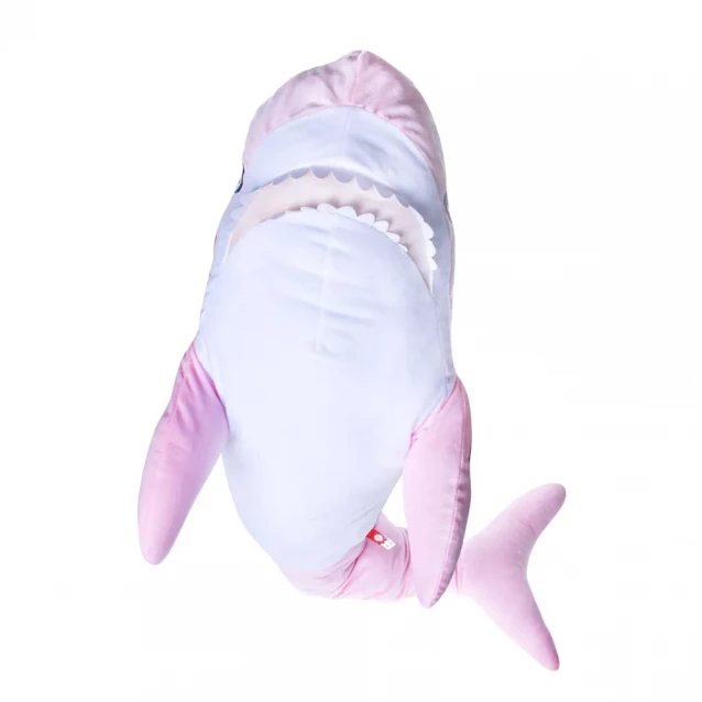 FANCY Іграшка м’яконабивна «Акула» рожева/лососева 100см - 4