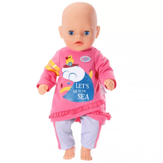 Одежда для куклы Baby Born Розовый костюмчик 36 см (831892) - 2