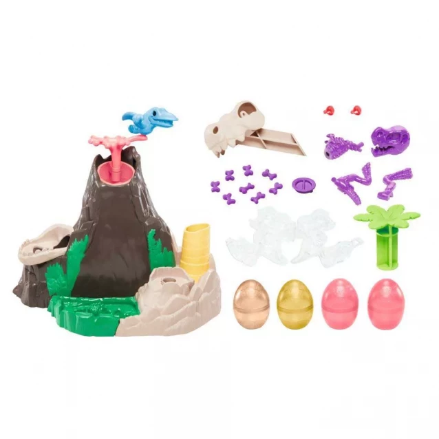 Набір пластиліну Play-Doh Острів Лава Бонс (F1500) - 3