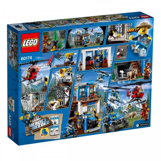 Конструктор LEGO City Штаб-Квартира Горной Полиции (60174) - 3