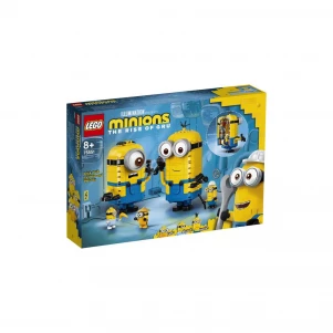 Конструктор LEGO Minions Сложенные из кубиков Миньоны и их логово (75551) - ЛЕГО
