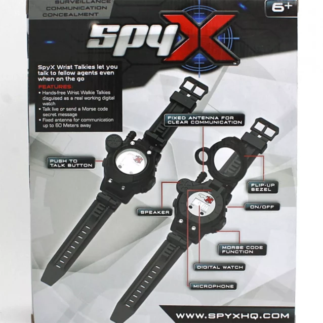 Шпигунські годинники-рації Spy X (AM10538) - 7