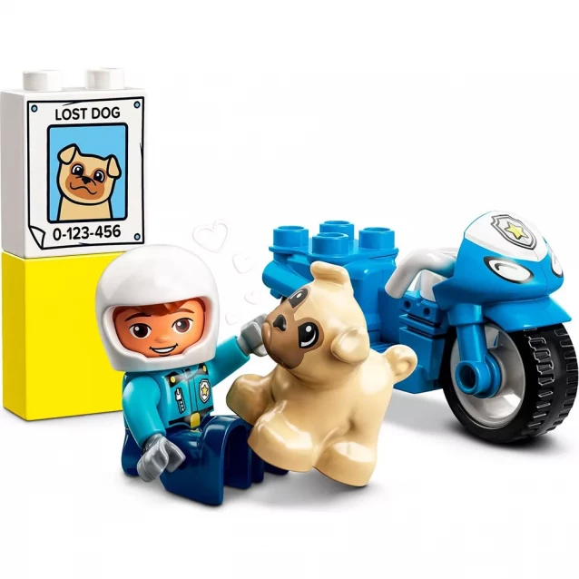 Конструктор Lego Duplo Поліцейський мотоцикл (10967) - 4