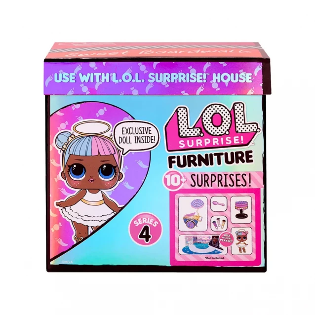 Лялька L.O.L. SURPRISE! серії Furniture - Леді-Цукор з коляскою (572626) - 1