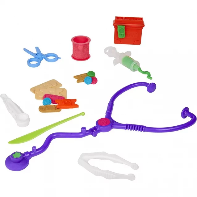 Набір для творчості із пластиліном Play-Doh Прийом у ветеринара (F3639) - 3