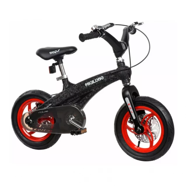 MIQILONG Дитячий велосипед GN Чорний 12` MQL-GN12-Black - 7