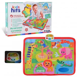 Килимок музичний Kids Hits Веселий зоопарк (KH05/002) для малюків