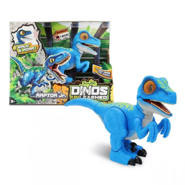 Dinos Unleashed Інтерактивна іграшка серії "Walking & Talking" - ВЕЛОЦИРАПТОР 31125 - 2