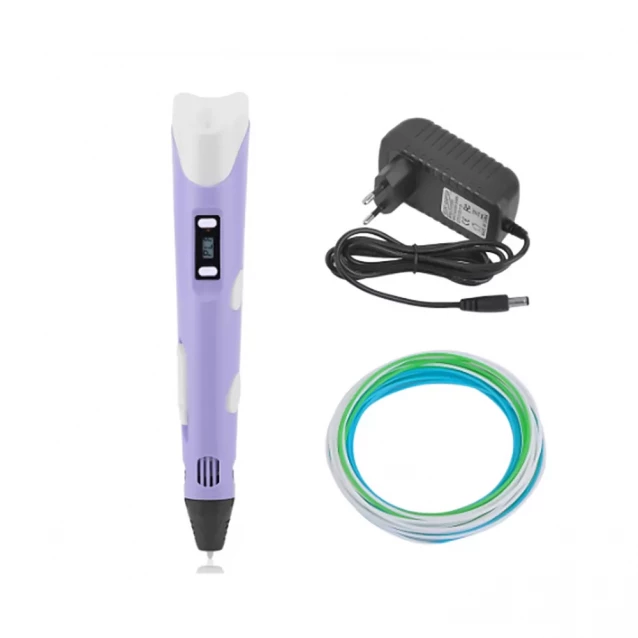 Ручка 3D D_V2_Purple фиолетовая высокотемпературная - 2