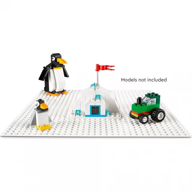 Конструктор LEGO Classic Базовая пластина белого цвета (11026) - 4