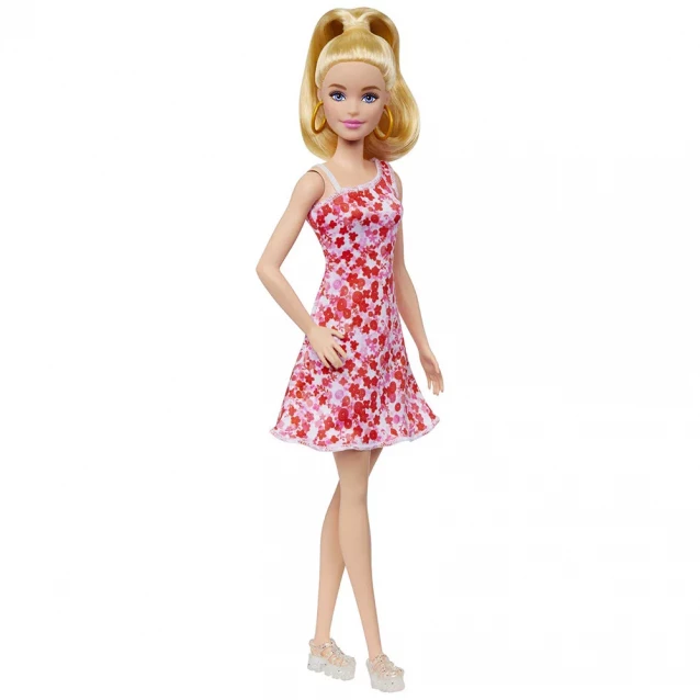 Кукла Barbie Модница в сарафане в цветочный принт (HJT02) - 6