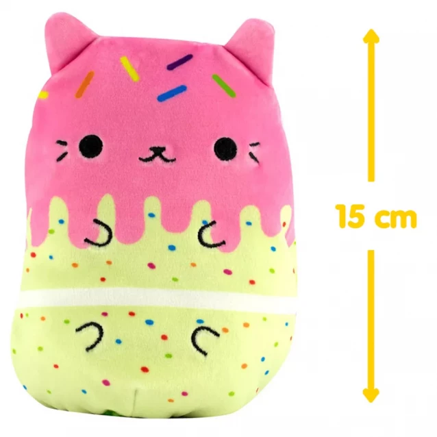 Мягкая игрушка Cats Vs Pickles Котик и Огурец Сладости 2 в 1 15 см (CVP2200-6) - 4