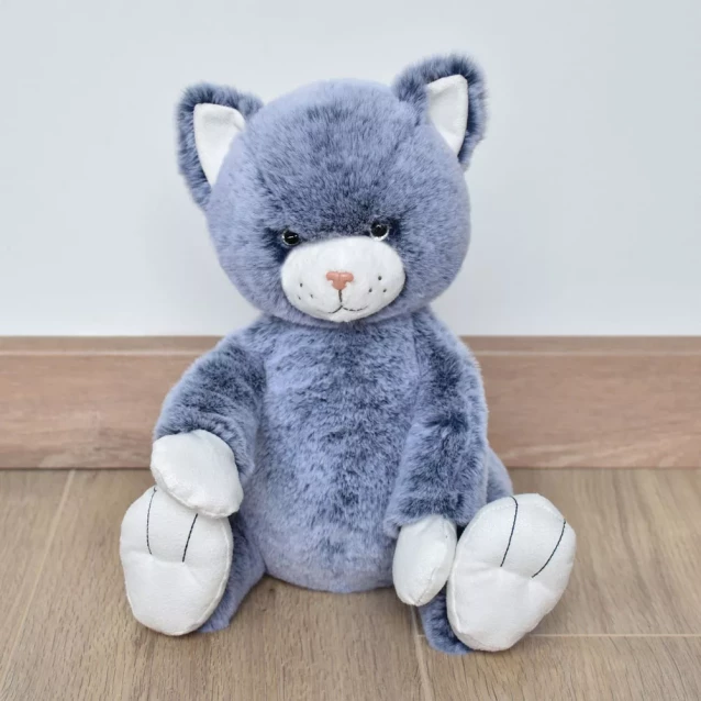 М'яка іграшка Doudou Блакитна кішка Лулу 25 см (HO3070) - 2