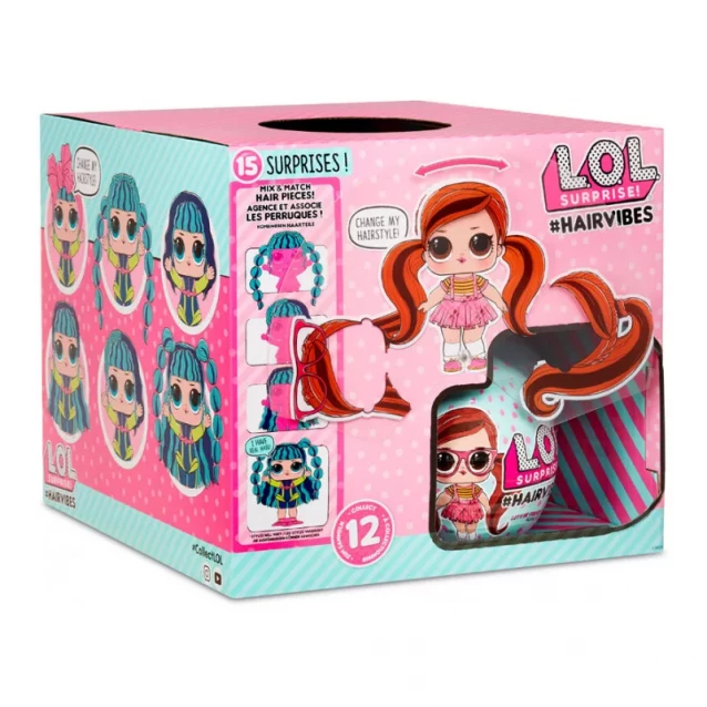 Набор 2 куклы LOL Surprise! S6 W1 серии Hairvibes Модные прически (564744-А) - 5