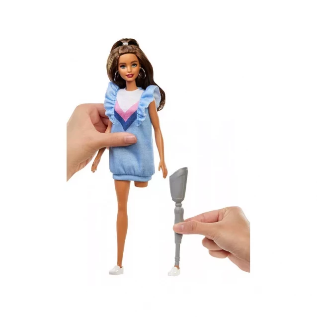 MATTEL BARBIE Лялька "Модниця" з протезом Barbie - 3