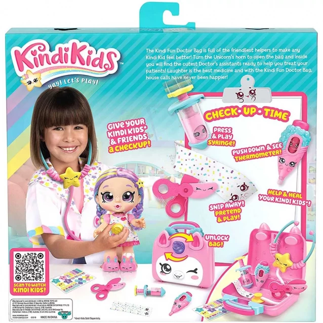 Игровой набор Kindi Kids Kindi Fun Врачебный портфель (50037) - 5