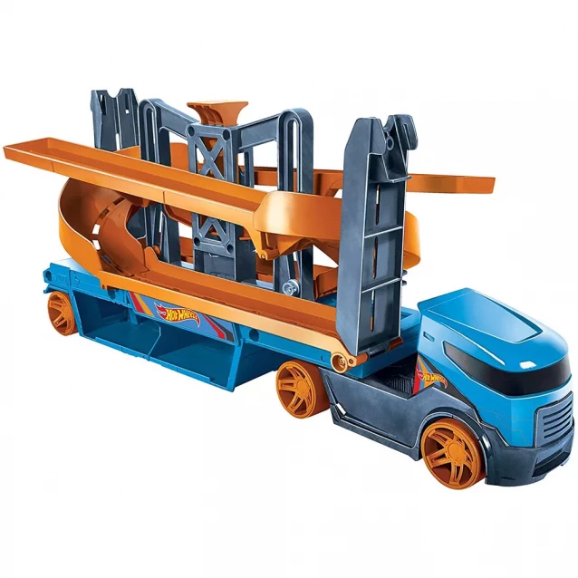 Вантажівка-транспортер Hot Wheels Крутий спуск (GNM62) - 1