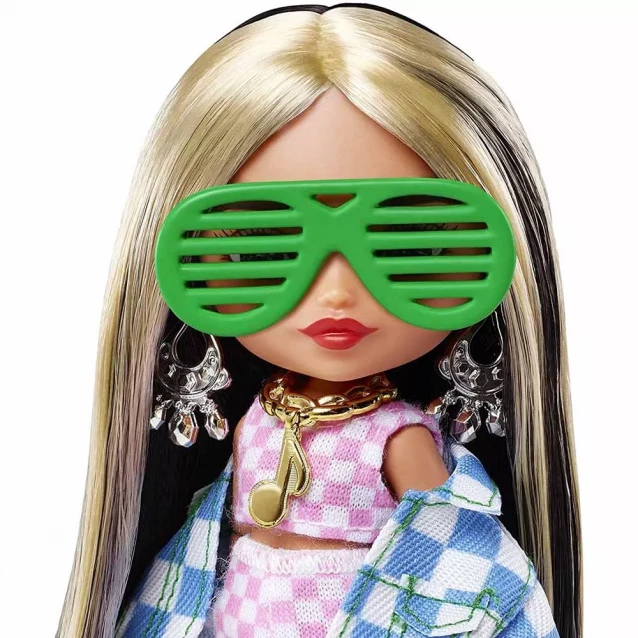 Міні-лялька Barbie "Екстра" Стильна леді (HGP64) - 3