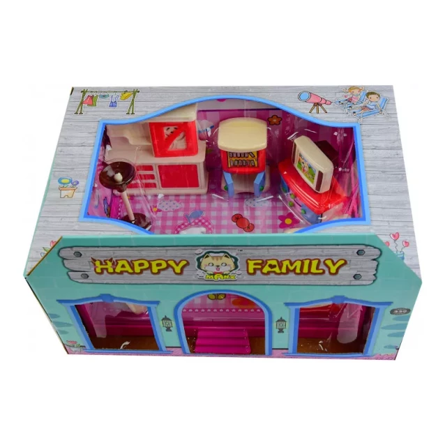 MANXS HAPPY FAMILY Игровой набор Мебель, в коробке 25.5×16×18 см - 4
