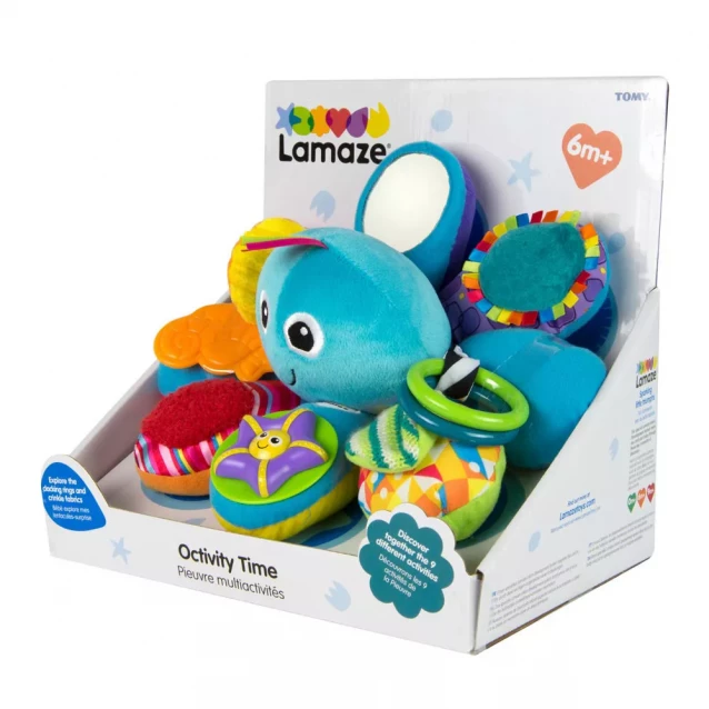 LAMAZE Розвиваюча іграшка для малюків ВосьминігКитай - 3