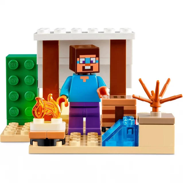 Конструктор LEGO Minecraft Експедиція Стіва в пустелю (21251) - 4