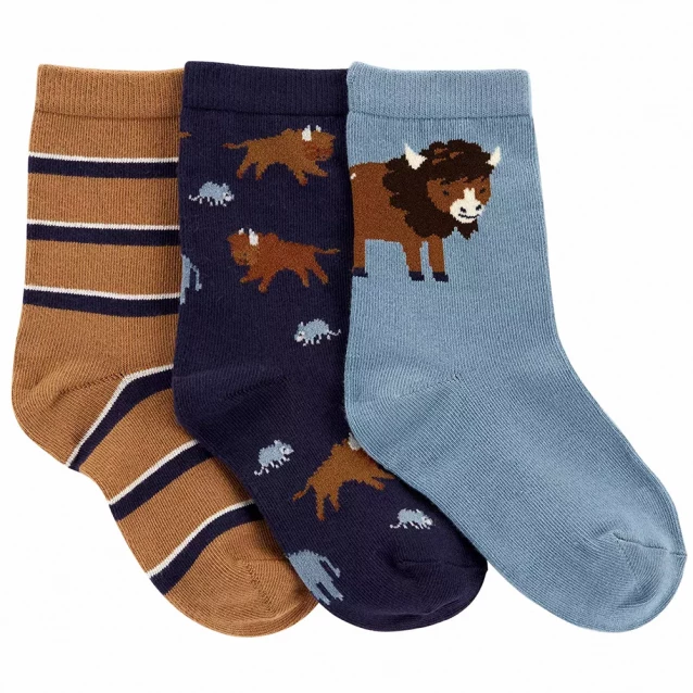 Шкарпетки Carter's для хлопчика 101-131 см 3 шт (3M136910_4-7) - 1