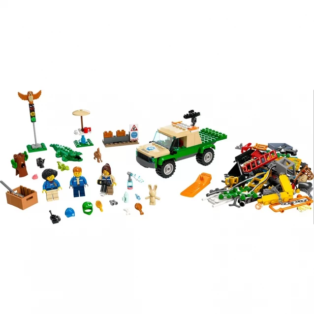Конструктор Lego City Місії порятунку диких тварин (60353) - 3