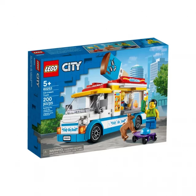 Конструктор LEGO City Фургон с мороженым (60253) - 1
