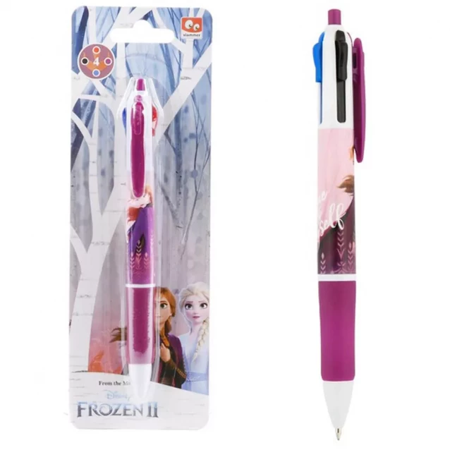 Ручка кольорова Disney Princess Frozen 2 4в1 (FR19223) - 1