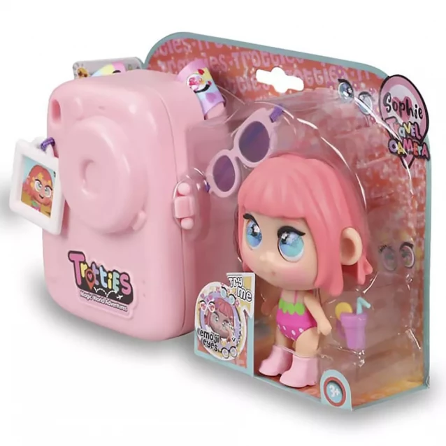 Мини-кукла Trotties Софи с фотоаппаратом розовая (TFT21000A) - 2