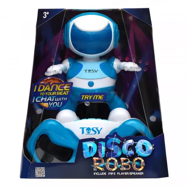 Набор с интерактивным роботом DISCOROBO – ЛУКАС ДИДЖЕЙ (робот, MP3-плеер с колонками, танцует, озв.) - 2