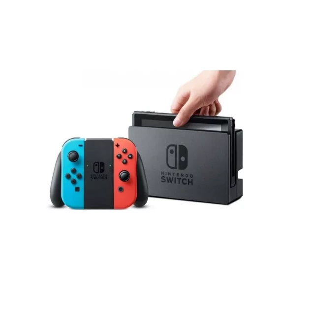 Игровая консоль Nintendo Switch Neon blue / red - 4