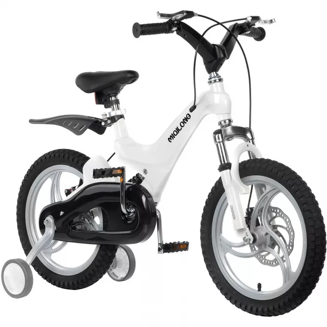 Дитячий велосипед Miqilong JZB Білий 16` MQL-JZB16-white - 6