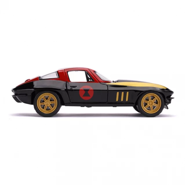 Автомодель Marvel Black Widow Chevrolet Corvette з фігуркою 1:24 (253225014) - 3