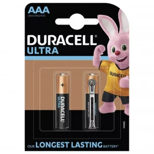 Батарейка Duracell AAA LR03 Ultra 2 шт (5007843) дитяча іграшка